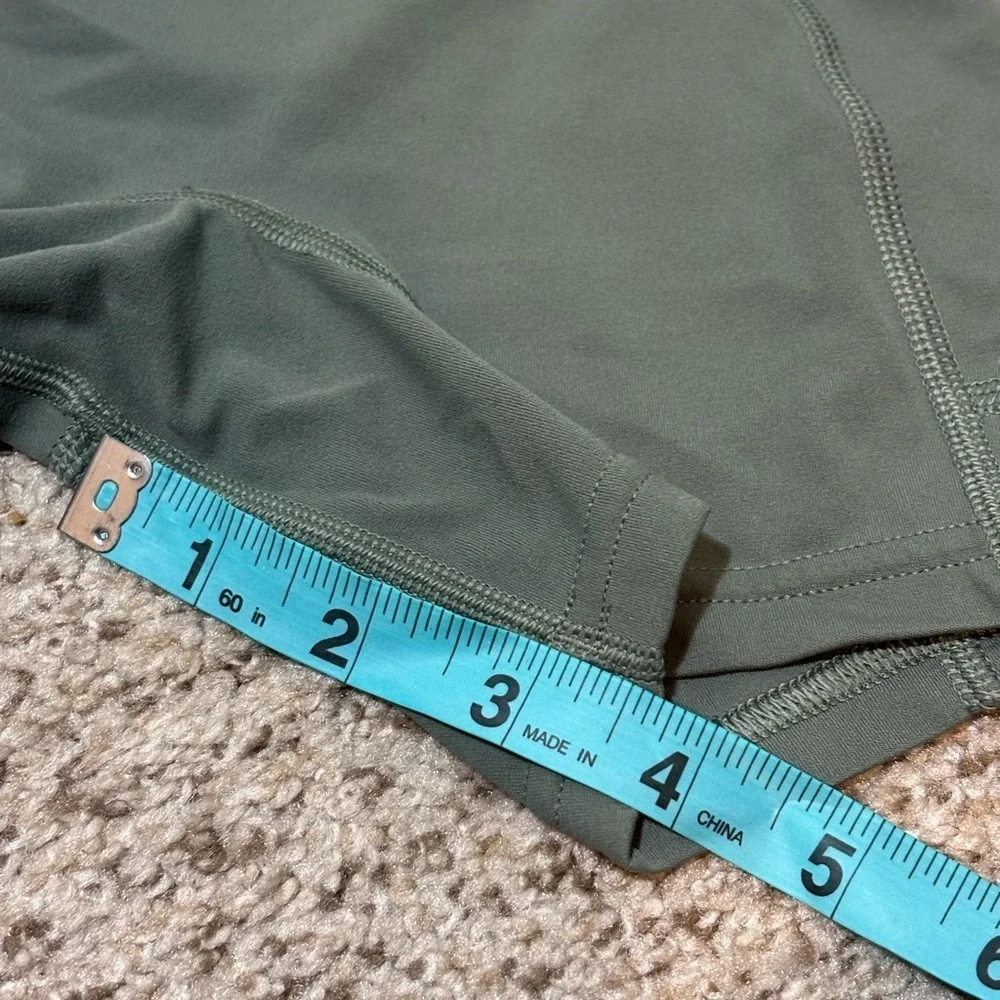 Patagonia Girls Pocket Bike Shorts Size 5-6 Hunter Green | outdoors | gorpcore